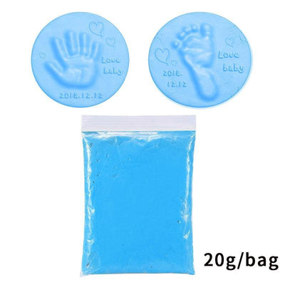 Soft Clay DIY Newborn Baby Souvenirs Hand Print Footprint Non-toxic Clay Kit Casting Parent-child Hand Ink Pad Fingerprint Toys - OhanaGadget