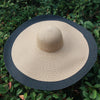 Foldable Oversized Straw Beach Hats